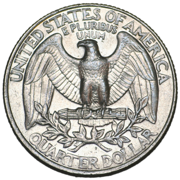 Eine Münze mit darauf eingravierten Text.